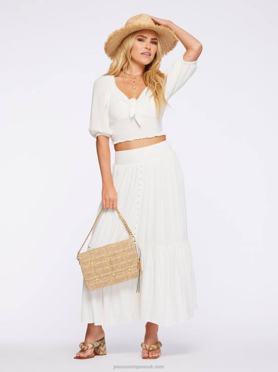 Lexi Crossbody in Straw NaturalJessica Simpson 6JRJ894