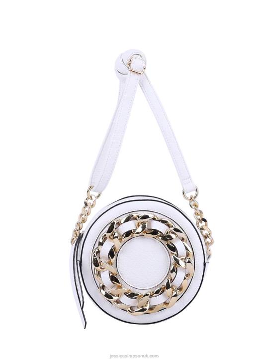 Maison Circle Crossbody in WhiteJessica Simpson 6JRJ896