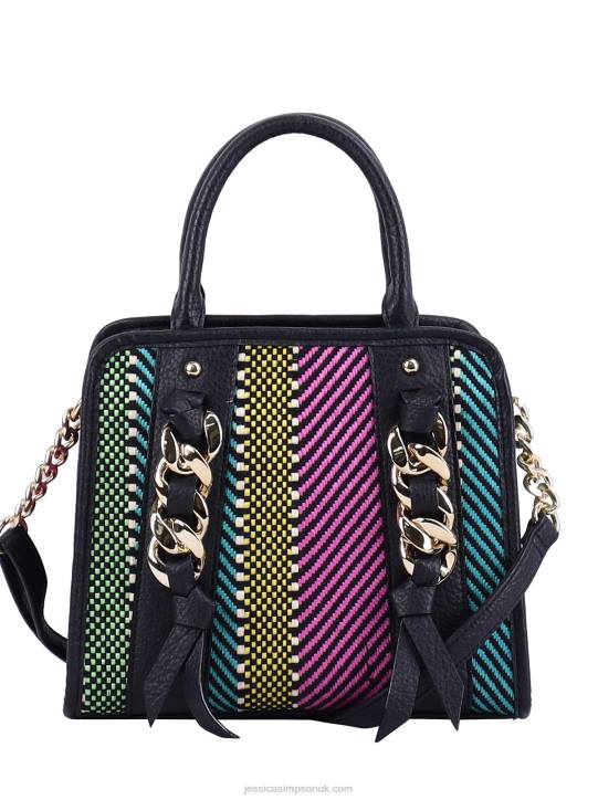 Maison Satchel in Straw MultiJessica Simpson 6JRJ910