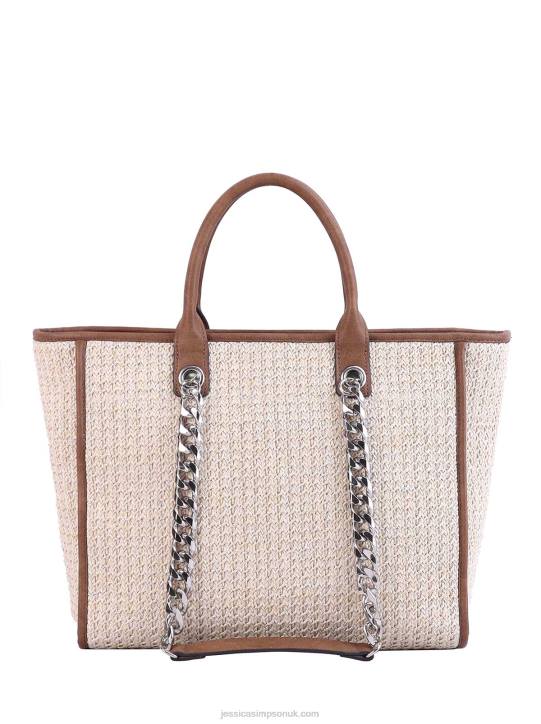 Dani Tote in Almond Brown GlitterJessica Simpson 6JRJ901