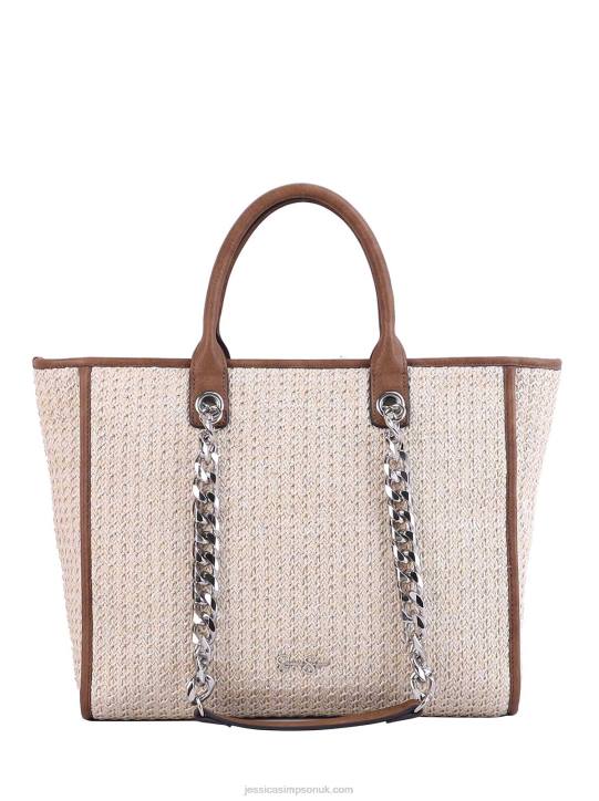 Dani Tote in Almond Brown GlitterJessica Simpson 6JRJ901