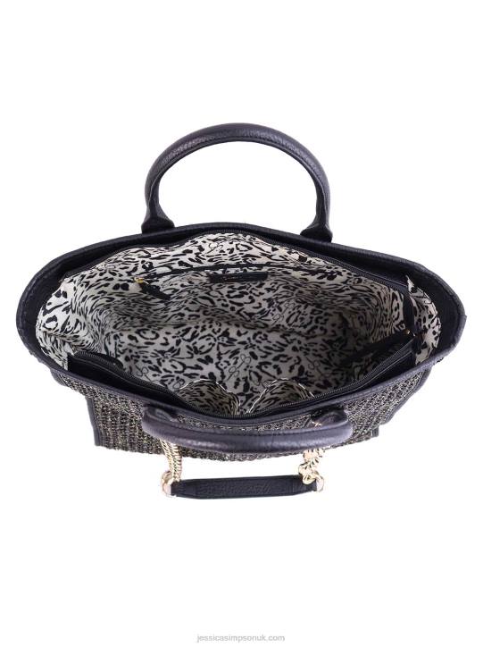 Dani Tote in Black GlitterJessica Simpson 6JRJ906