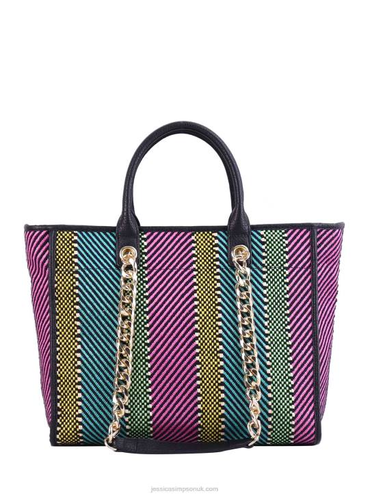 Dani Tote in Multi Color StrawJessica Simpson 6JRJ900