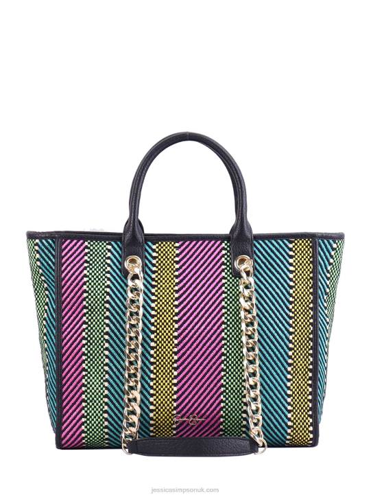 Dani Tote in Multi Color StrawJessica Simpson 6JRJ900