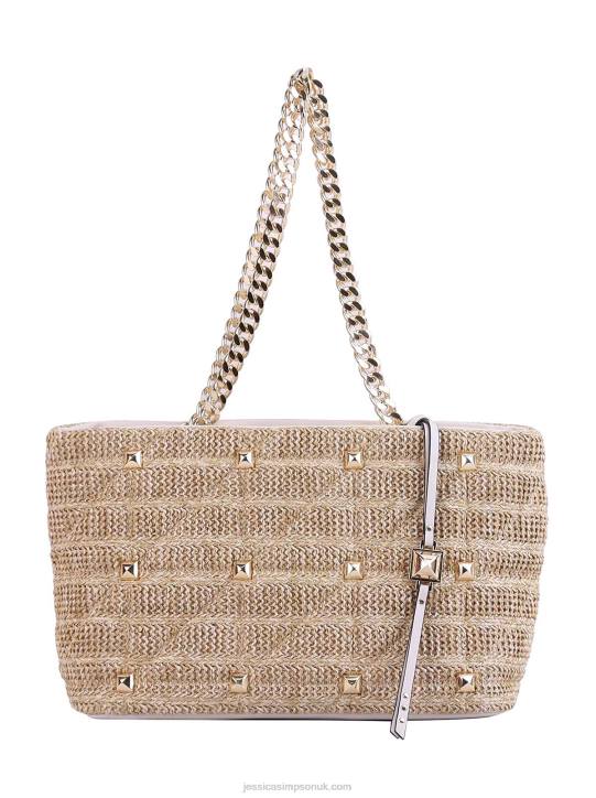 Lexi Tote in Straw NaturalJessica Simpson 6JRJ904