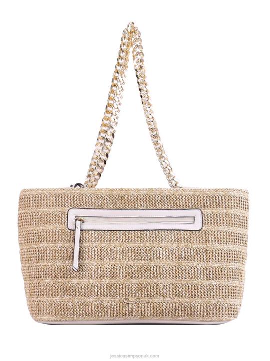 Lexi Tote in Straw NaturalJessica Simpson 6JRJ904