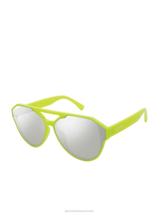 Aviator Sunglasses in YellowJessica Simpson 6JRJ936