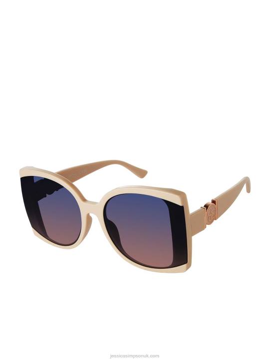 Square Sunglasses in NudeJessica Simpson 6JRJ984