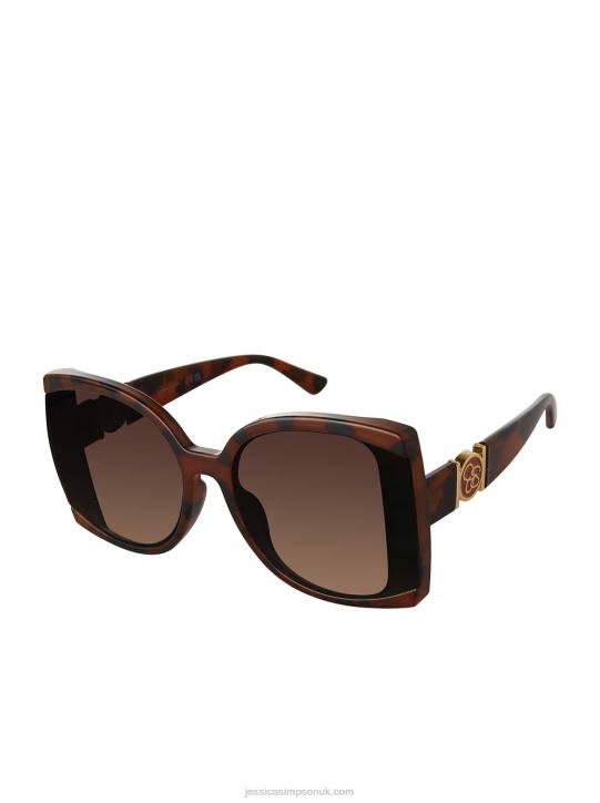 Square Sunglasses in TortoiseJessica Simpson 6JRJ982