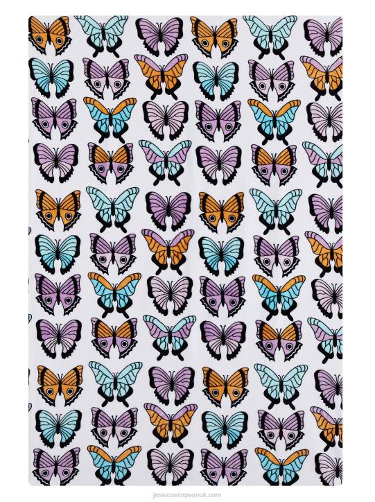 Multi Butterfly Purple ThrowJessica Simpson 6JRJ1074