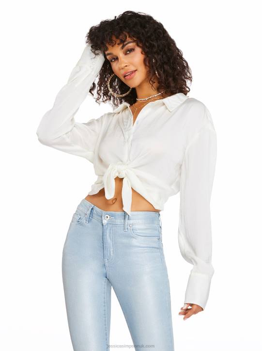 Bodie Blouse in GardeniaJessica Simpson 6JRJ768