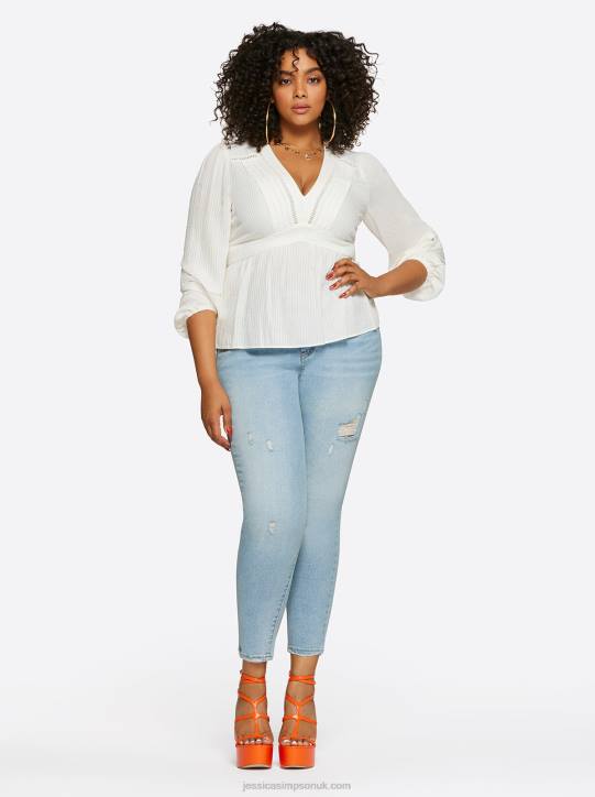 Briar Blouse in GardeniaJessica Simpson 6JRJ741