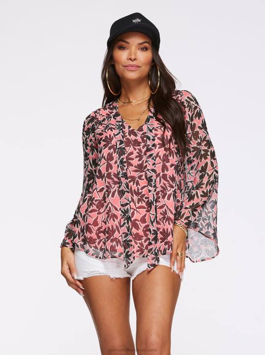 Leslie Blouse in Flora BrushesJessica Simpson 6JRJ740