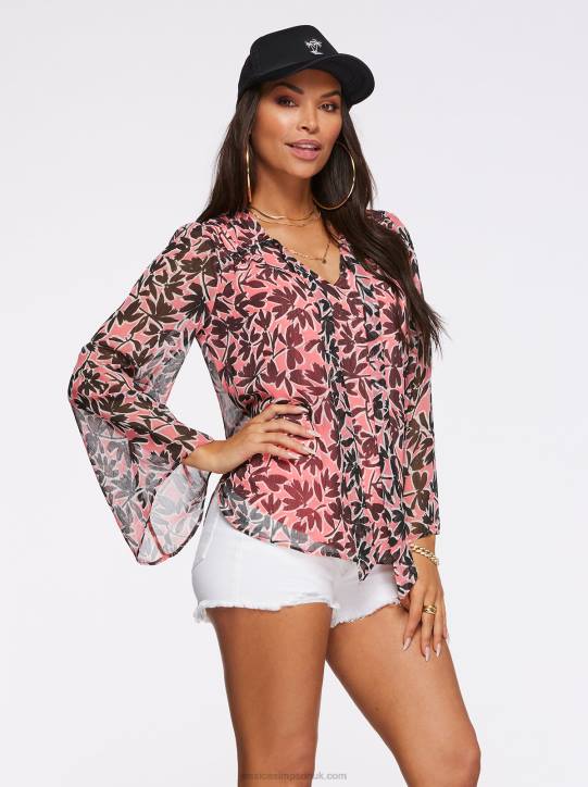 Leslie Blouse in Flora BrushesJessica Simpson 6JRJ740