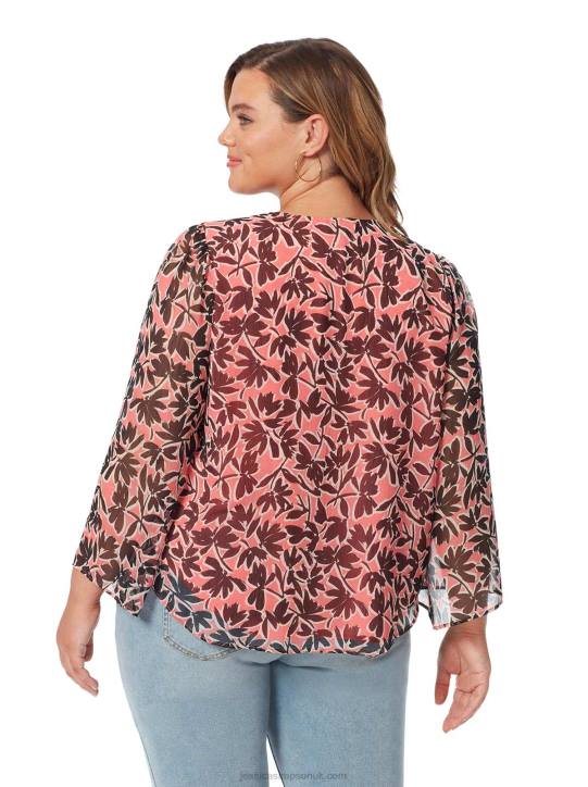 Leslie Blouse in Flora BrushesJessica Simpson 6JRJ740