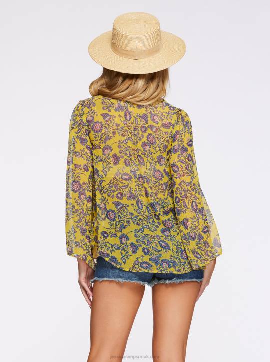 Leslie Blouse in Meso BotanicalsJessica Simpson 6JRJ723