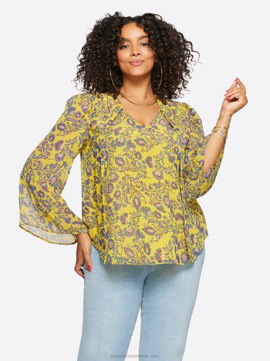Leslie Blouse in Meso BotanicalsJessica Simpson 6JRJ723