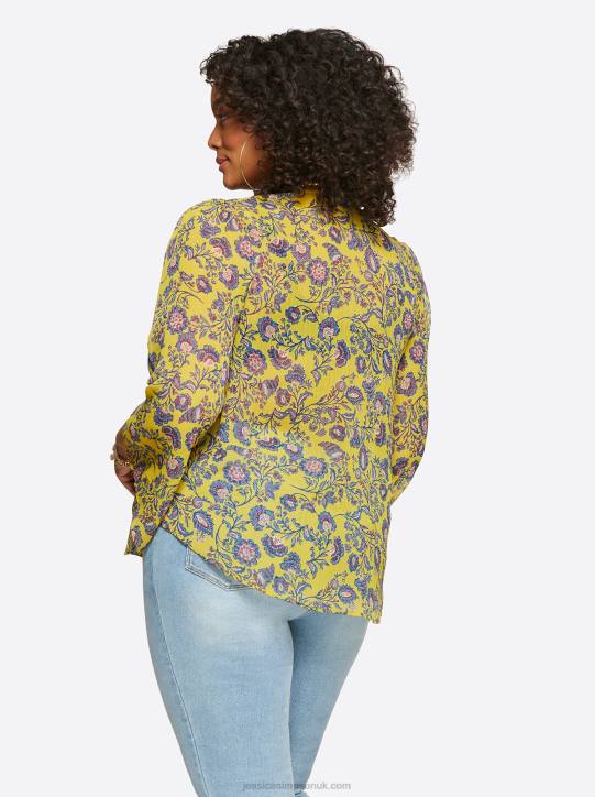Leslie Blouse in Meso BotanicalsJessica Simpson 6JRJ723