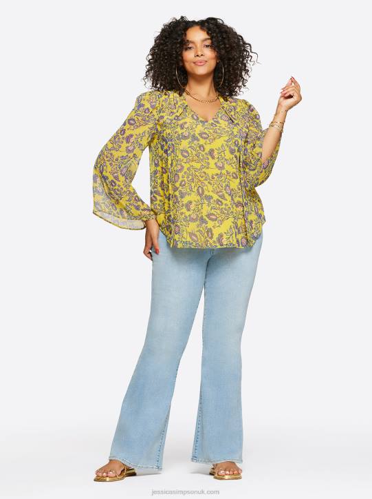 Leslie Blouse in Meso BotanicalsJessica Simpson 6JRJ723