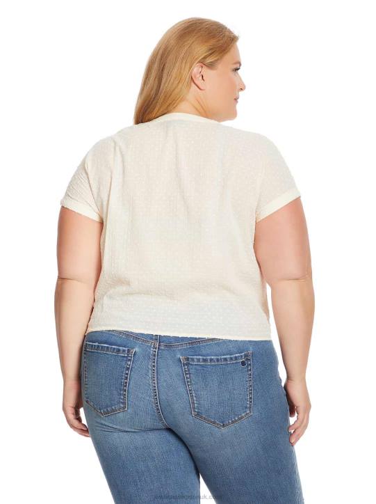 Louelle Blouse in ParchmentJessica Simpson 6JRJ731