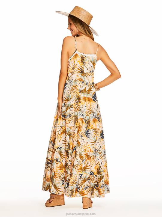 Alanis Tier Dress in Bay BreezeJessica Simpson 6JRJ560