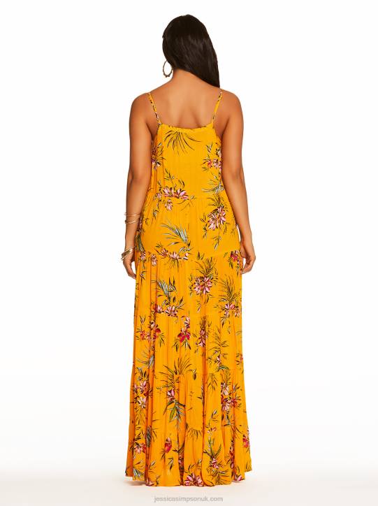 Alanis Tier Dress in Tropical OasisJessica Simpson 6JRJ557