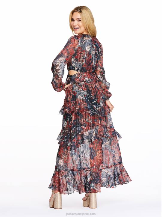 Baianca Maxi Dress in Autumn MemoriesJessica Simpson 6JRJ533