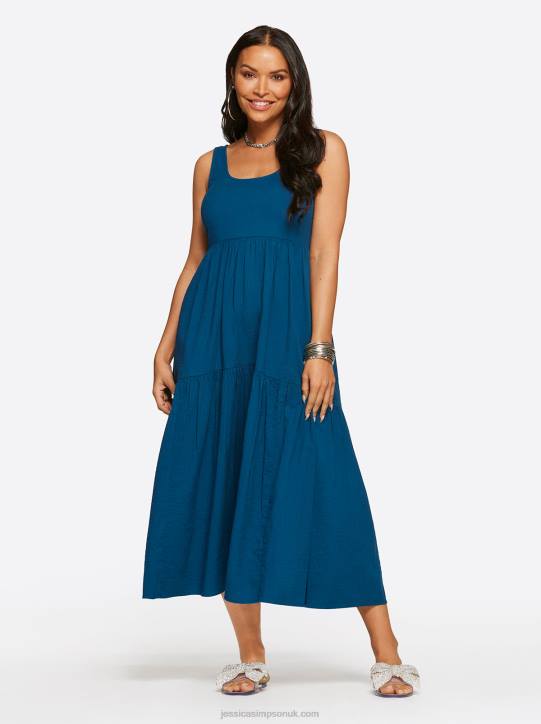 Cheryl Maxi Dress in PoseidonJessica Simpson 6JRJ504