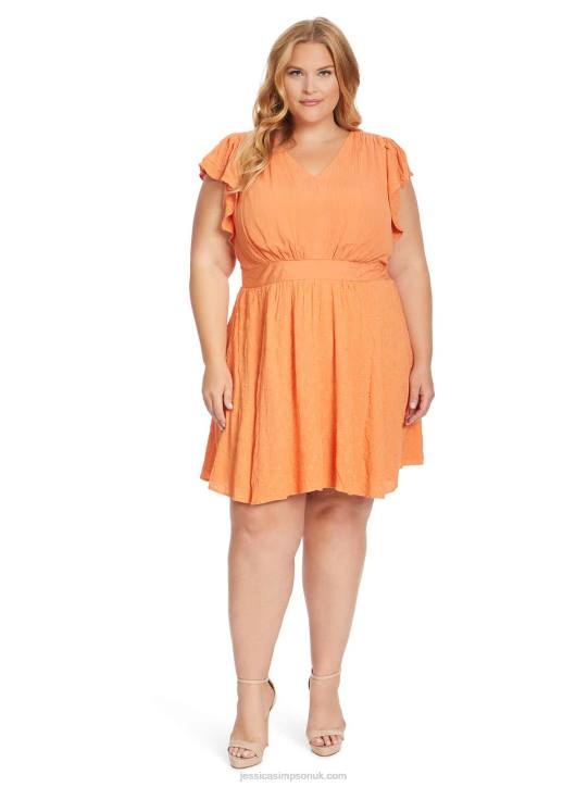 Courtney Dress in Brandied MelonJessica Simpson 6JRJ517