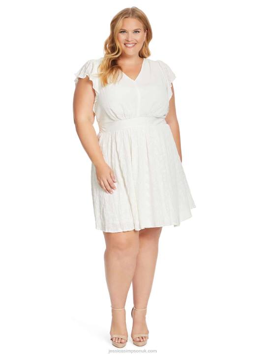 Courtney Dress in GardeniaJessica Simpson 6JRJ503