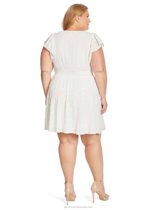 Courtney Dress in GardeniaJessica Simpson 6JRJ503