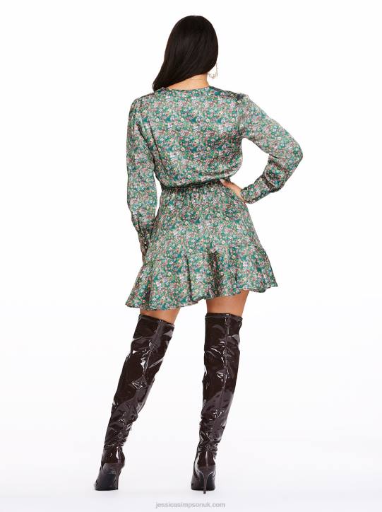 Davina Dress in Whimsical PosiesJessica Simpson 6JRJ524