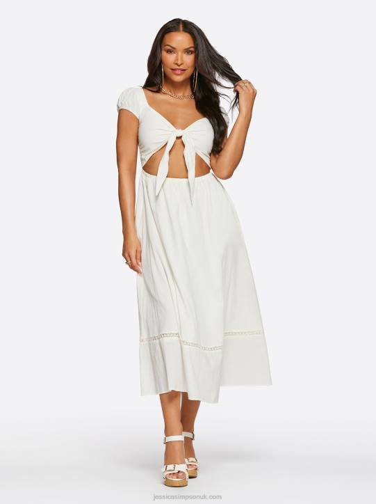 Elaine Dress in GardeniaJessica Simpson 6JRJ508