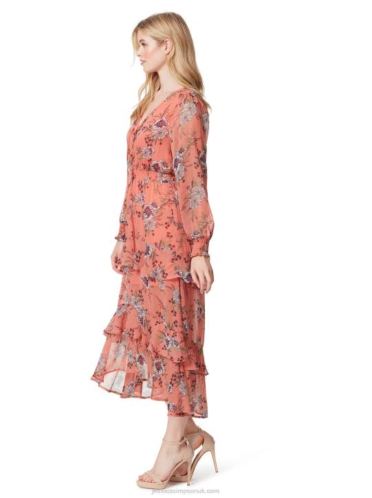 Harmony Maxi Dress in Floral BurstJessica Simpson 6JRJ564