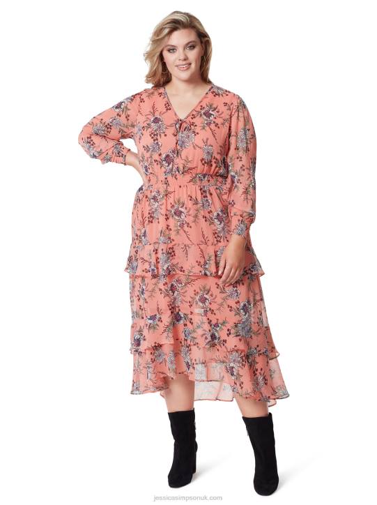 Harmony Maxi Dress in Floral BurstJessica Simpson 6JRJ564