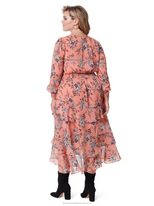 Harmony Maxi Dress in Floral BurstJessica Simpson 6JRJ564