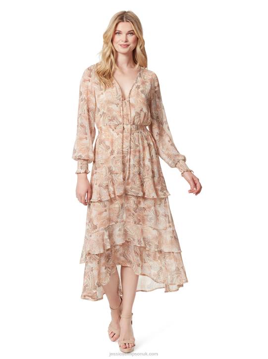 Harmony Maxi Dress in Wild PaisleyJessica Simpson 6JRJ563