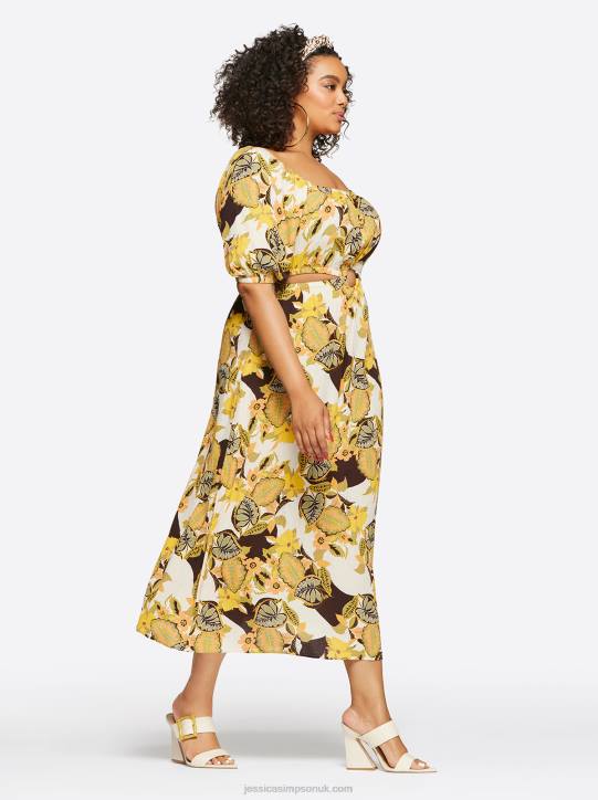 Jacklyn Dress in Clover FieldJessica Simpson 6JRJ497