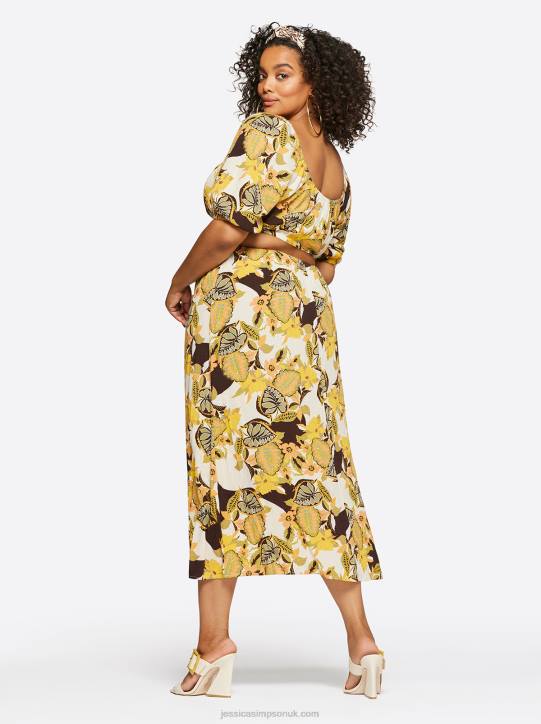 Jacklyn Dress in Clover FieldJessica Simpson 6JRJ497