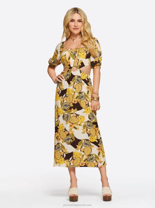 Jacklyn Dress in Clover FieldJessica Simpson 6JRJ497