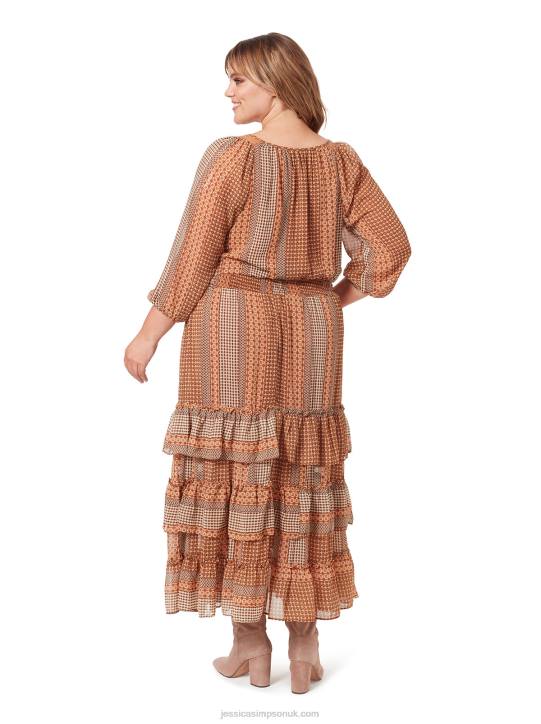 Kelley Dress in Dew StripeJessica Simpson 6JRJ541