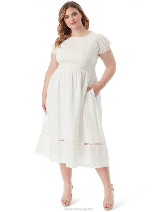 Leighten Dress in GardeniaJessica Simpson 6JRJ498 Leighten Dress in GardeniaJessica Simpson 6JRJ498