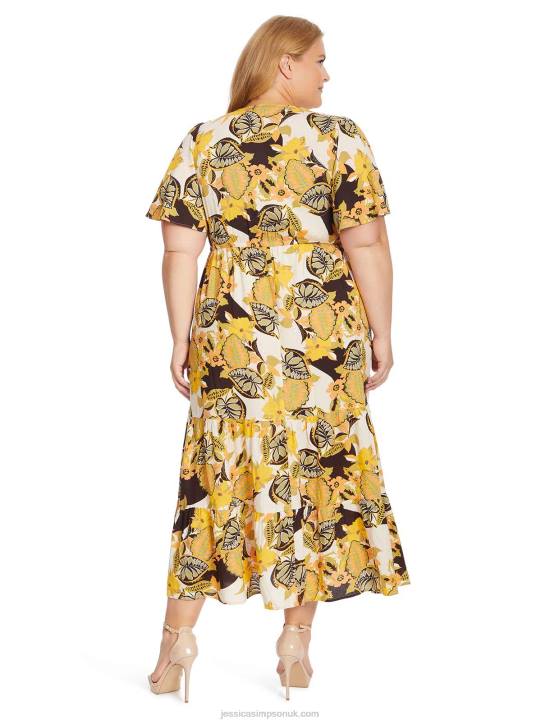 Naomi Dress in Clover FieldJessica Simpson 6JRJ514