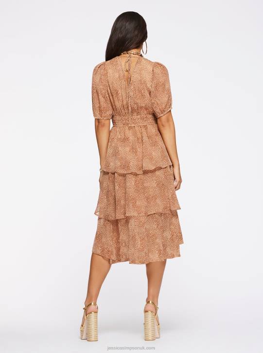 Ramsey Dress in Winding LeopardJessica Simpson 6JRJ519