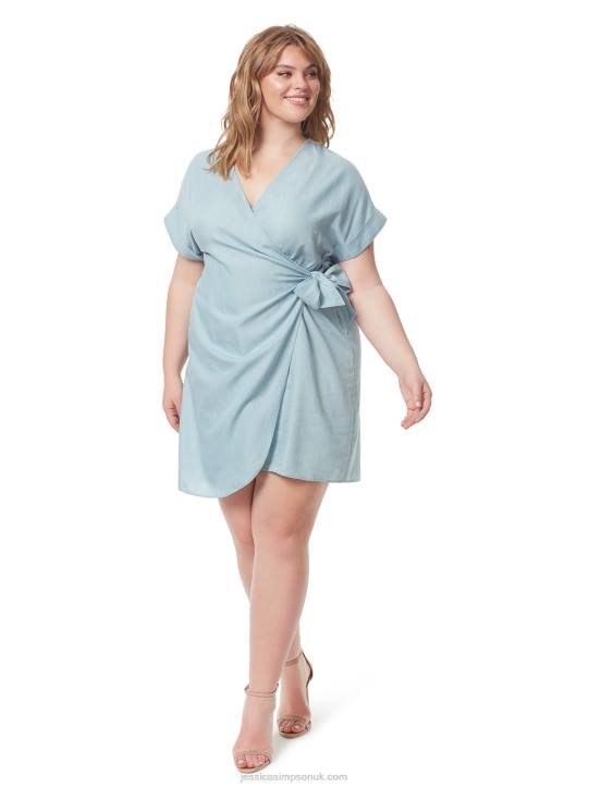 Rayne Wrap Dress in ShirbyJessica Simpson 6JRJ561