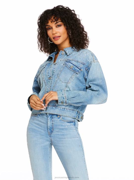 Austin Jacket in Into the BluesJessica Simpson 6JRJ481