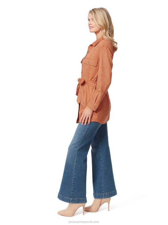 Paula Shacket in Adobe SuedeJessica Simpson 6JRJ593