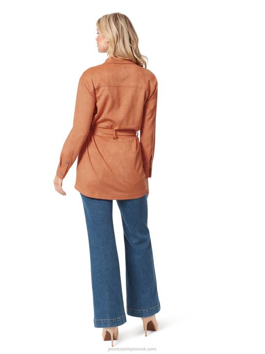 Paula Shacket in Adobe SuedeJessica Simpson 6JRJ593