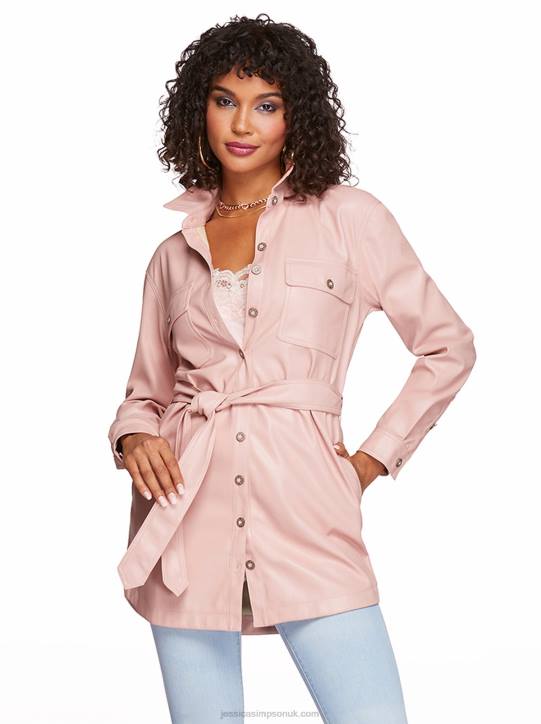 Paula Shacket in Misty RoseJessica Simpson 6JRJ595