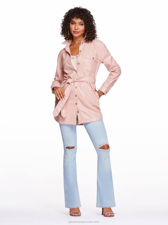 Paula Shacket in Misty RoseJessica Simpson 6JRJ595
